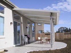 Flat Pan WW Solid Awning